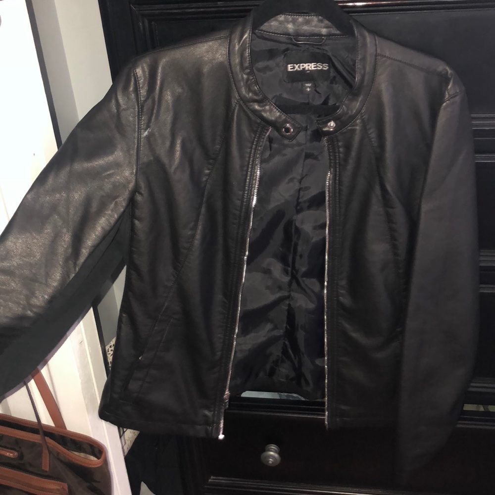 Leather jacket